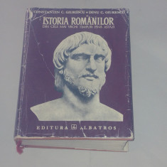 CONSTANTIN si DINU GIURESCU - ISTORIA ROMANILOR An.1971