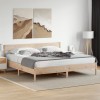 Gossi cadru de pat fara saltea, 200x200 cm, lemn masiv pin