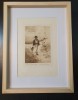 Nicolae Grigorescu - Ciobanas pe Valea Prahovei - Foto gravură Stelian Petrescu, Natura, Ulei, Altul