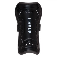 Tibiere Fotbal, Live Up, Negru, Lungime 18 cm