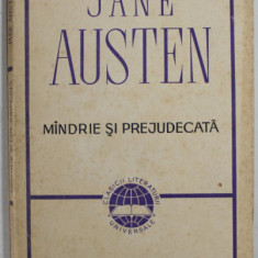 MANDRIE SI PREJUDECATA de JANE AUSTEN , 1968