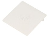 Obturator lăptoasă pentru profile LED, 20buc, plexiglass PMMA