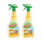 Pachet 2 x Solutie scos pete pentru gulere si mansete fara clor Nufar, 500 ml