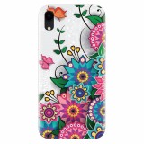 Husa silicon pentru Apple Iphone XR, Mandala Flowers