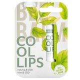 Balsam natural pentru buze Cool Lips, 4.5g, Biobaza