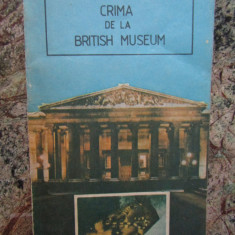 CRIMA DE LA BRITISH MUSEUM-J.B. LIVINGSTONE