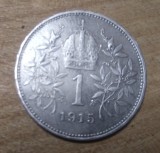 AUT AustroUngaria argint Austria 1 korona 1915, Europa