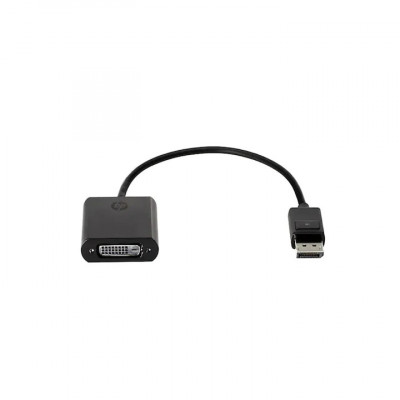 Adaptor HP F7W96AA, DisplayPort to DVI, negru foto