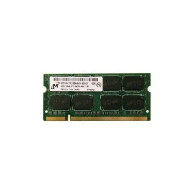 Memorie laptop Micron 2 GB DDR 800 Mhz mt16htf25664hy-800j1 foto