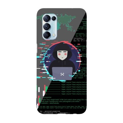 Husa compatibila cu Oppo Find X5 model Cyber crime, Silicon, TPU, Viceversa foto