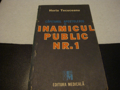 H. Tecuceanu - Capitanul Apostolescu si inamicul public nr 1 (Omul cu ciocanul) foto