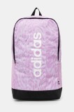 adidas rucsac LIN BP GFX W femei, culoarea violet, mare, modelator, JG5799
