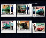 DPR Korea 1987 - Metro, trenuri, uniformele lucrătorilor de căile ferate, serie neuzata
