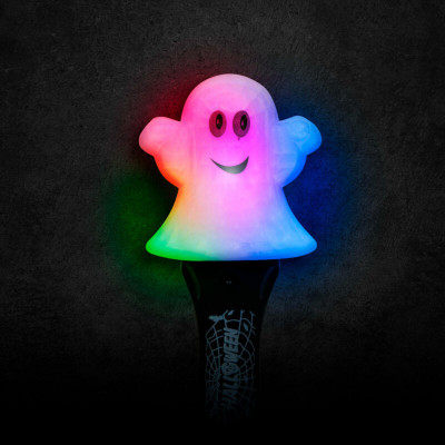 Lumină LED de Halloween - fantomă - cu baterii foto