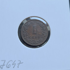Olanda 1 cent 1877