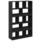 Cumpara ieftin Biblioteca, negru, 100x33x156,5 cm, lemn prelucrat