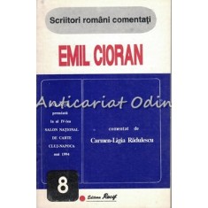 Emil Cioran. Constiinta Ca Fatalitate - Carmen-Ligia Radulescu