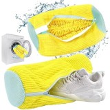 Set 2 sac pentru spalat incaltamintea,, anti-deformare si anti-decolorare, Curatare completa 360, pentru protectie in masina de spalat si uscator