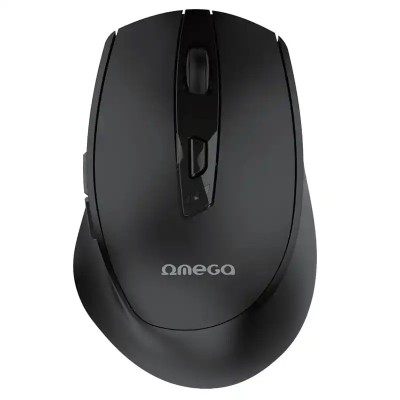 Mouse wireless reincarcabil USB-C negru OMEGA OMC529RWB foto