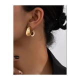 Cumpara ieftin Cercei Aurii forma atipica