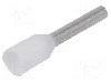 Terminal cu compresie, cablu 0.75mm2, cositorit, BM GROUP - BM 00502