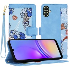Husa personalizata fete Samsung Galaxy A05 Techsuit FlipCraft, bleu foto