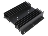Radiator Negru Extrudat TO3 100x102x25mm