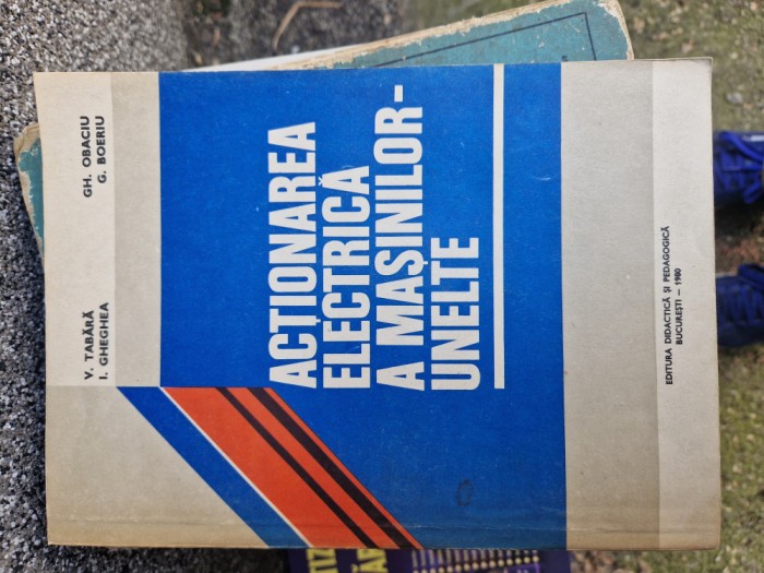 Acționarea electrică a mașinilor-unelte vintage
