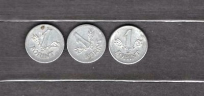 UNGARIA 1968/1969/76 - LOT 3 MONEDE 1 FORINT (4) foto