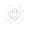 Set discuri frana spate TRW Citroen C4 Grand Picasso II, C4 Picasso II 2013- C4 Spacetourer; C5 Aircross 2018- Grand C4 Spacetourer 2018- Jumpy 2016-