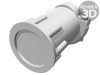 TE Connectivity Protectie cablu si prindere CPC, Carcasa 11, Drept, Max cablu 11,5mm, UL94V-1, Cod 206358-5