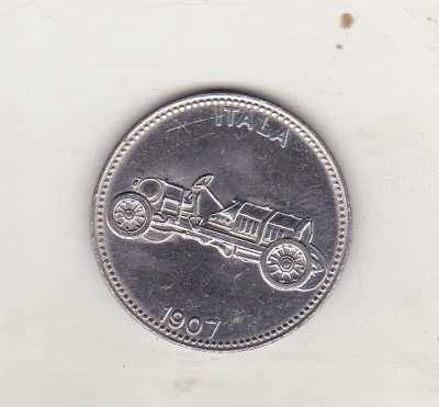 bnk jt Automobile - Itala 1907 - jeton Shell foto