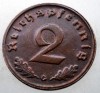 2.662 GERMANIA WWII 2 REICHSPFENNIG 1939 G EROARE, Europa, Bronz