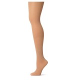 Ciorapi dama Capezio Ultra Soft, maro deschis, L-XL - OUTLET