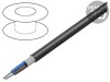 Cablu HELUTHERM 145 MULTI 2x0,75mm2 Cu PO Negru