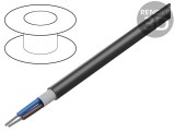 Cablu HELUTHERM 145 MULTI 2x0,75mm2 Cu PO Negru