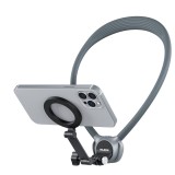 Set suport pentru g&acirc;t TELESIN SE 2.0 pentru GoPro și telefoane inteligente &ndash; flexibil, gri