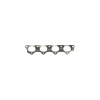 Garnitura galerie evacuare MITSUBISHI PAJERO II Canvas Top (V2_W V4_W) 2.4 (V41W V21W V21C) 1991-200, CORTECO