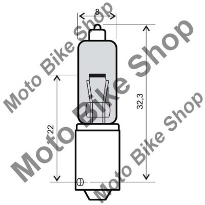 MBS Set 10 becuri semnalizare 12V-21W, halogen, omologate, Cod Produs: 246510015RM foto