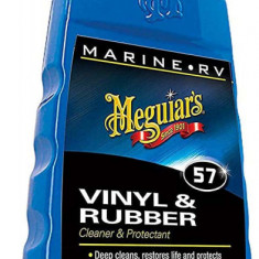 Solutie Curatare Vinil si Cauciuc Meguiar's Marine Vinyl and Rubber Cleaner and Protectant, 473ml