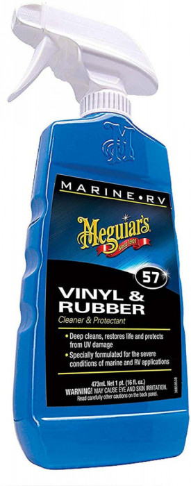 Solutie Curatare Vinil si Cauciuc Meguiar&#039;s Marine Vinyl and Rubber Cleaner and Protectant, 473ml
