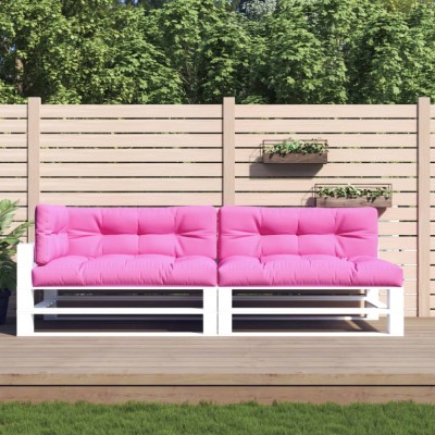 vidaXL Perne de paleți, 5 buc., roz&amp;nbsp; material textil foto
