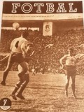 Revista veche fotbal-&quot;FOTBAL&quot;nr. 7/1957