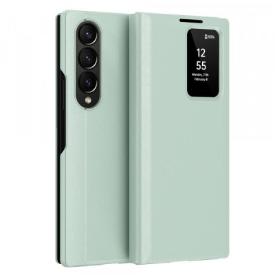Husa pentru Samsung Galaxy Z Fold3 5G F926, Techsuit, SmartView, Verde foto