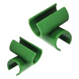 Conectori in forma de T pentru araci de sustinere, diametrul 11 mm, verde, set 6 bucati