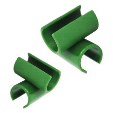 Conectori in forma de T pentru araci de sustinere, diametrul 11 mm, verde, set 6 bucati