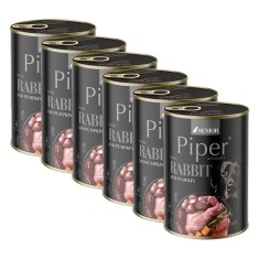 Conserva Piper Senior cu iepure ?i dovleac 6 x 400 g foto