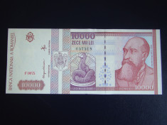Bancnota 10000 lei 1994 ROMANIA - UNC foto