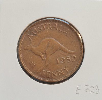 Australia Penny 1952 foto
