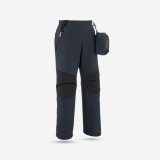 Pantalon Softshell Drumeție la munte MH550 Gri Băieți 2 -6 ani, Quechua